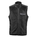 Men's Bergen Sherpa Fleece Vest - Black
