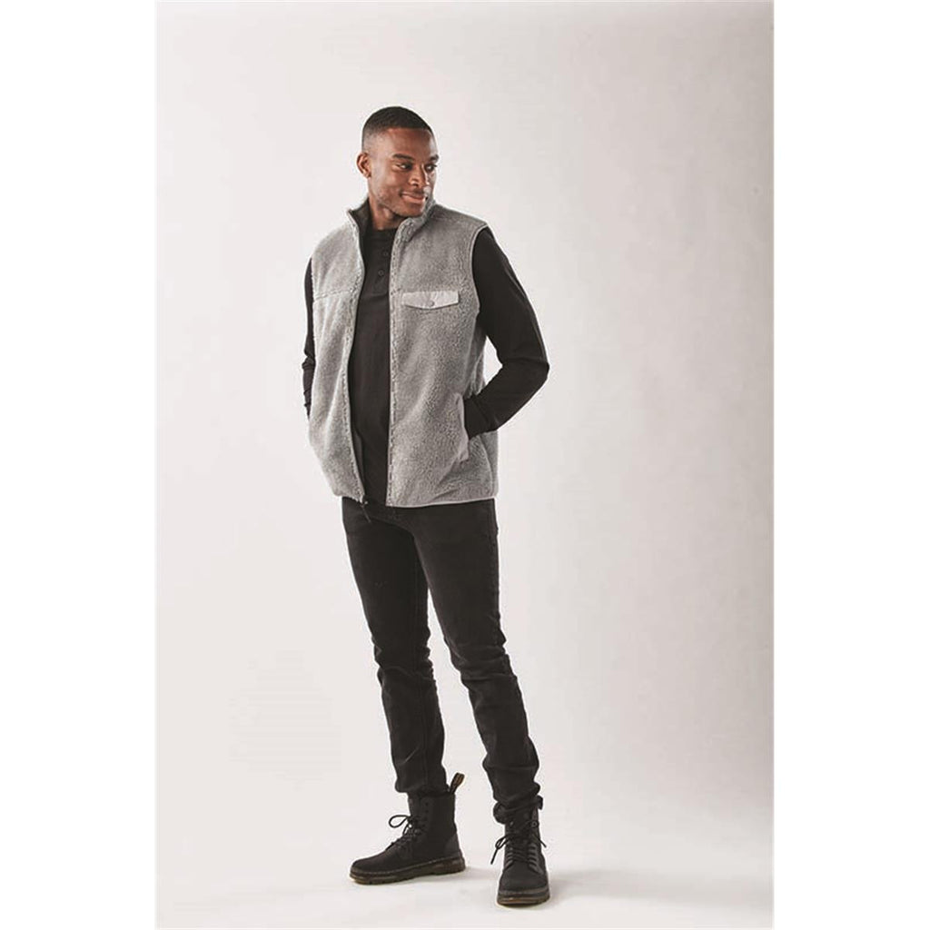 Men's Bergen Sherpa Fleece Vest - Indigo