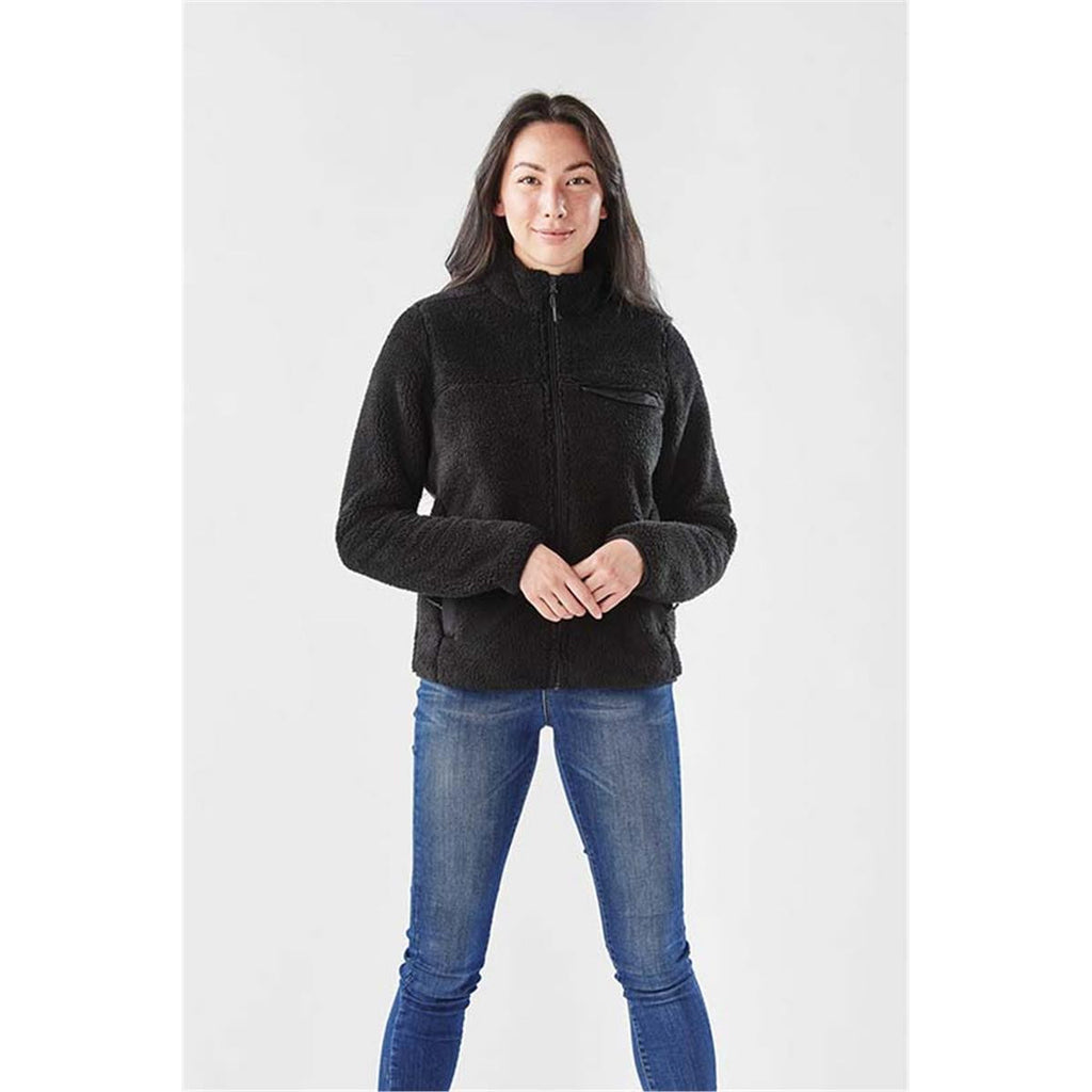 Women's Bergen Sherpa Fleece Jacket - Indigo