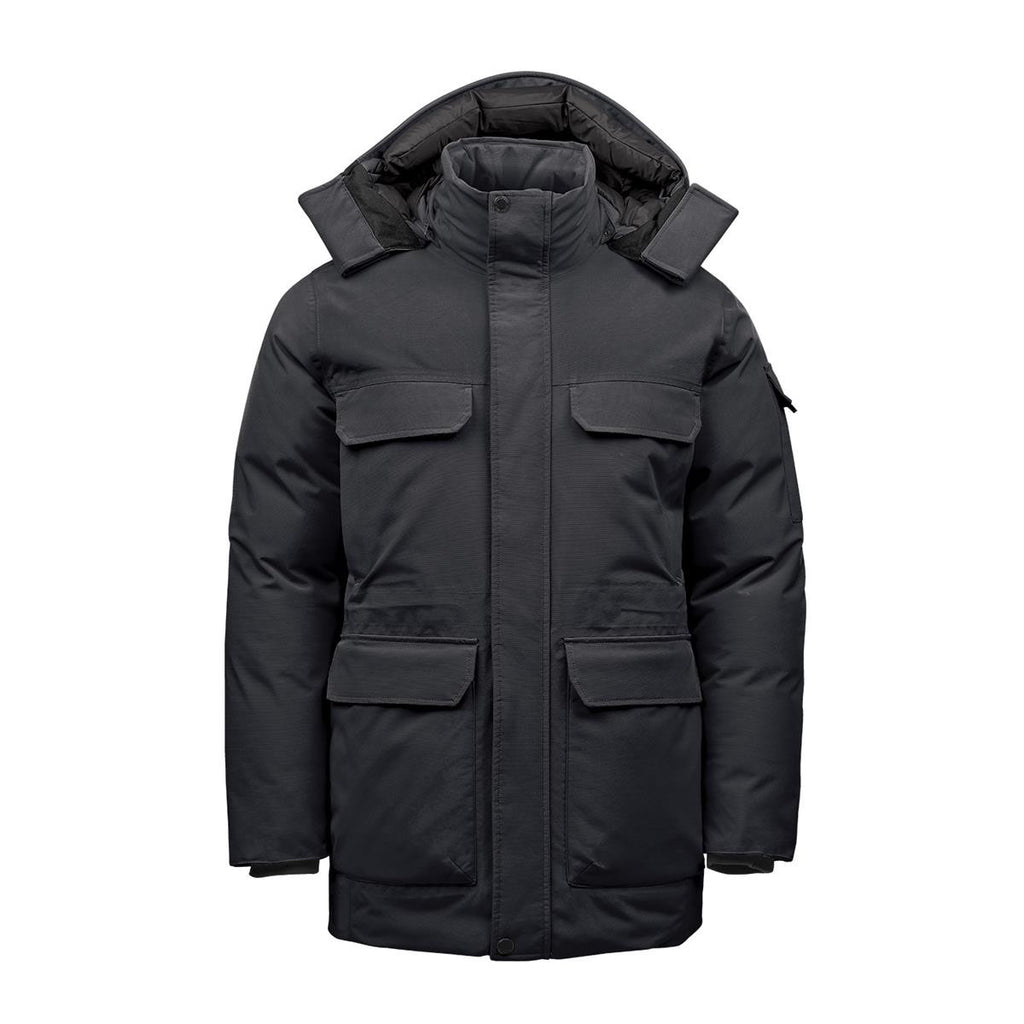 Men's Denali Parka - Granite / Black
