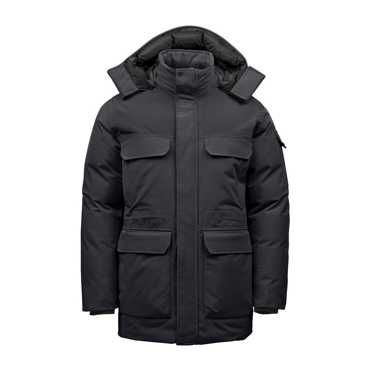 Men's Denali Parka - Granite / Black