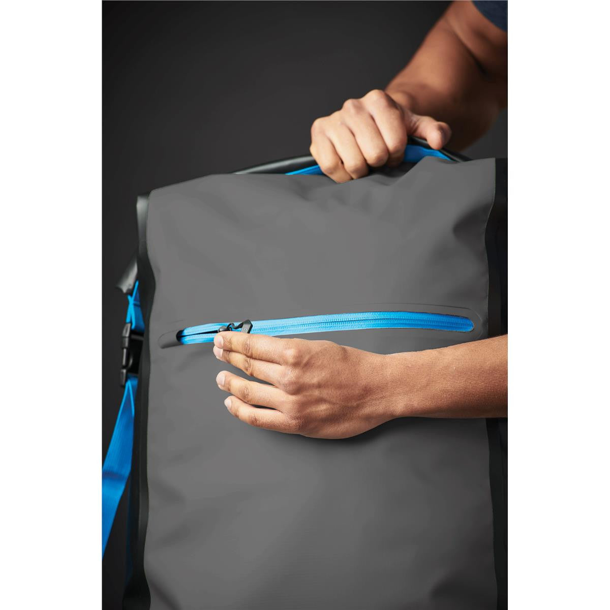 Kemano Backpack - Black / Graphite / Bright Red