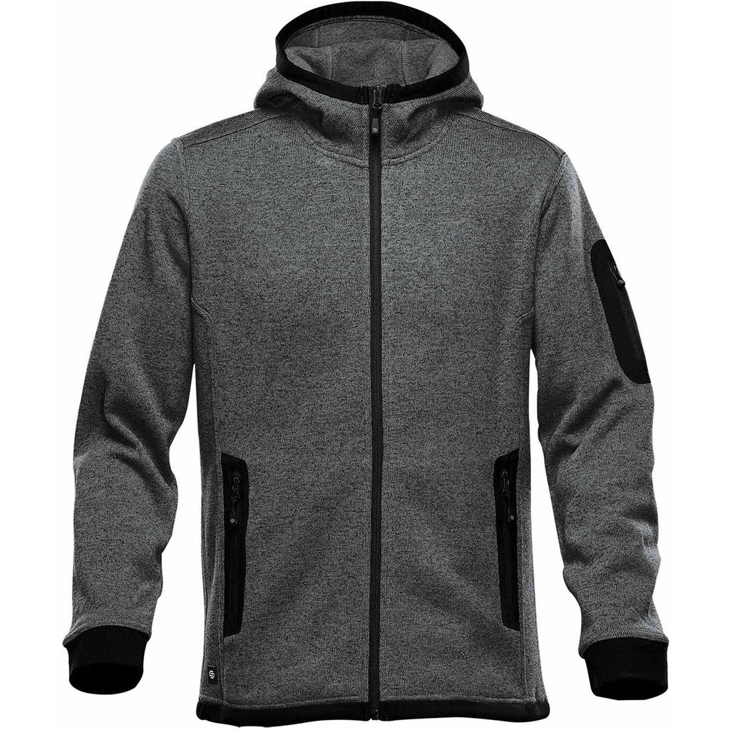Men's Juneau Knit Hoody - Denim