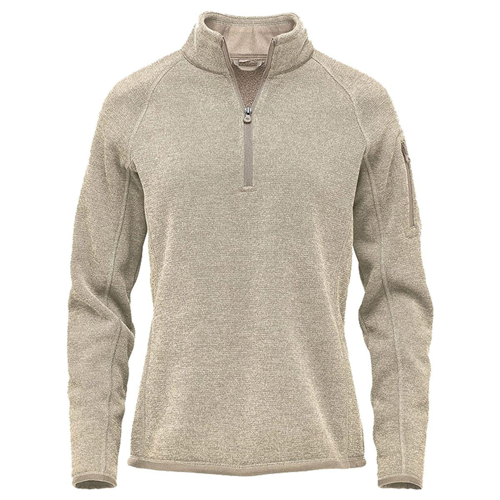 Women's Avalante 1/4 Zip Pullover - Black Heather