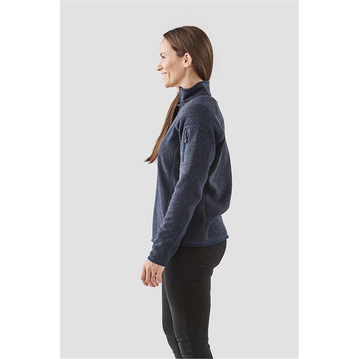 Women's Avalante 1/4 Zip Pullover - Navy Heather