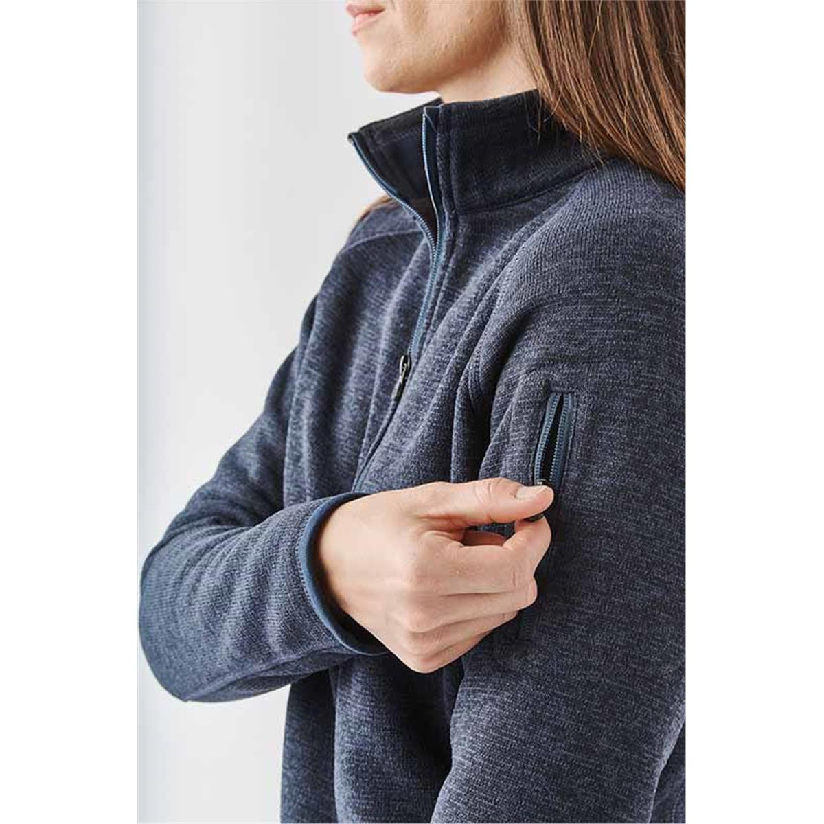 Women's Avalante 1/4 Zip Pullover - Sage Green Heather