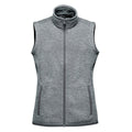 Women's Avalante Full Zip Fleece Vest - Black Heather