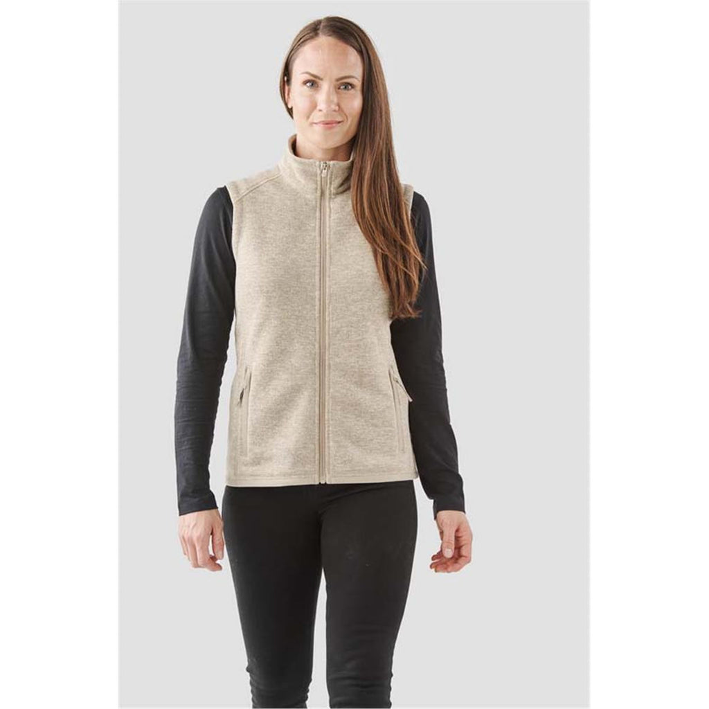 Women's Avalante Full Zip Fleece Vest - Granite Heather