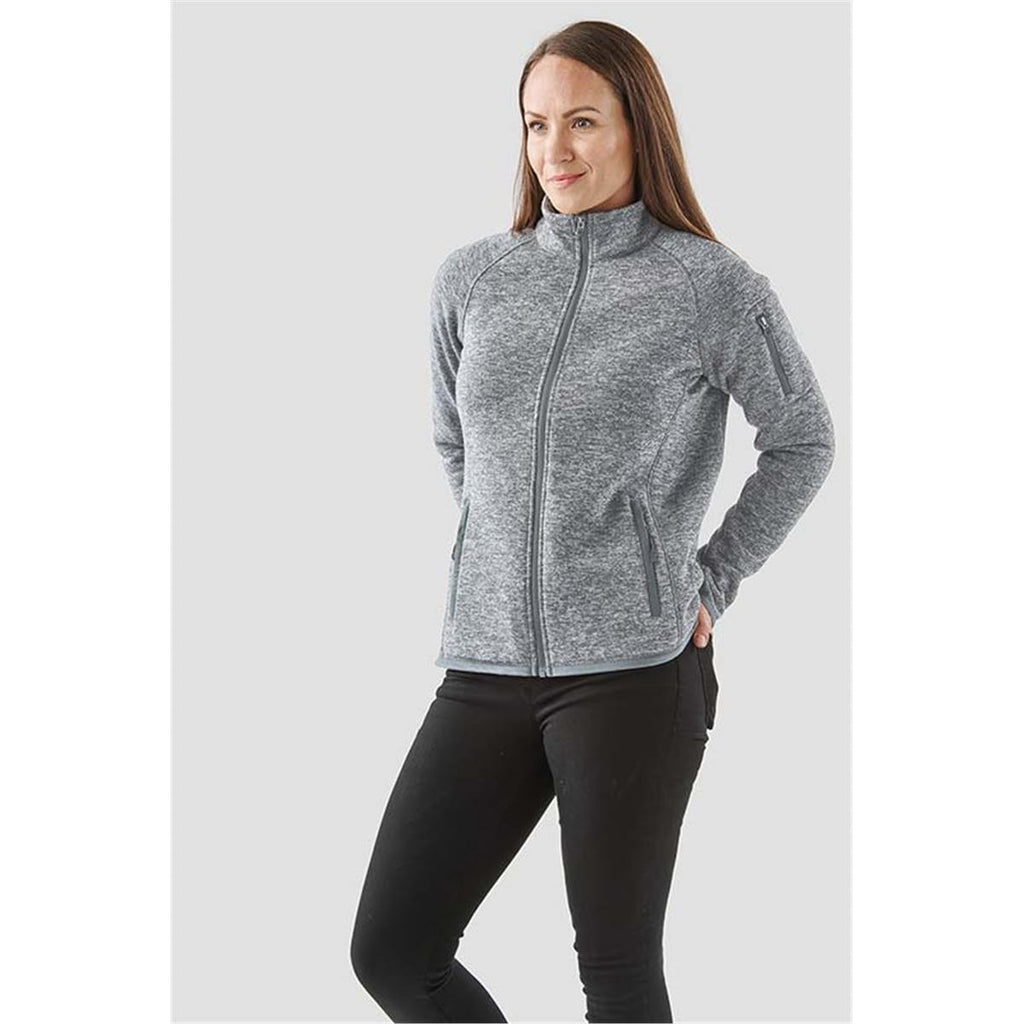 Women's Avalante Full Zip Fleece Jacket - Granite Heather