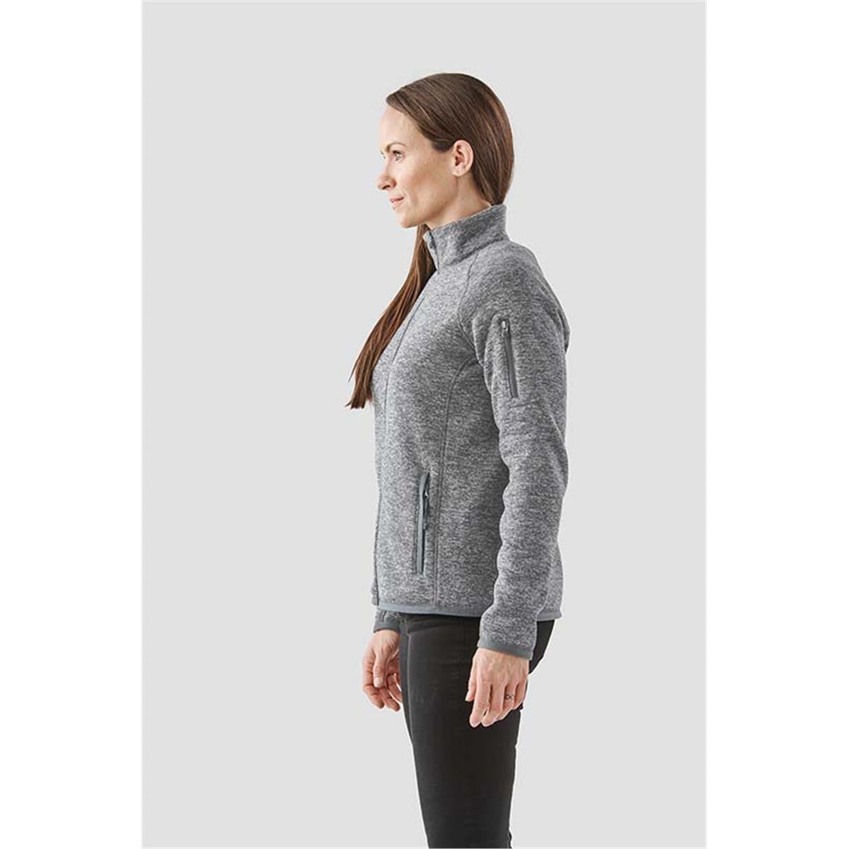 Women's Avalante Full Zip Fleece Jacket - Sage Green Heather