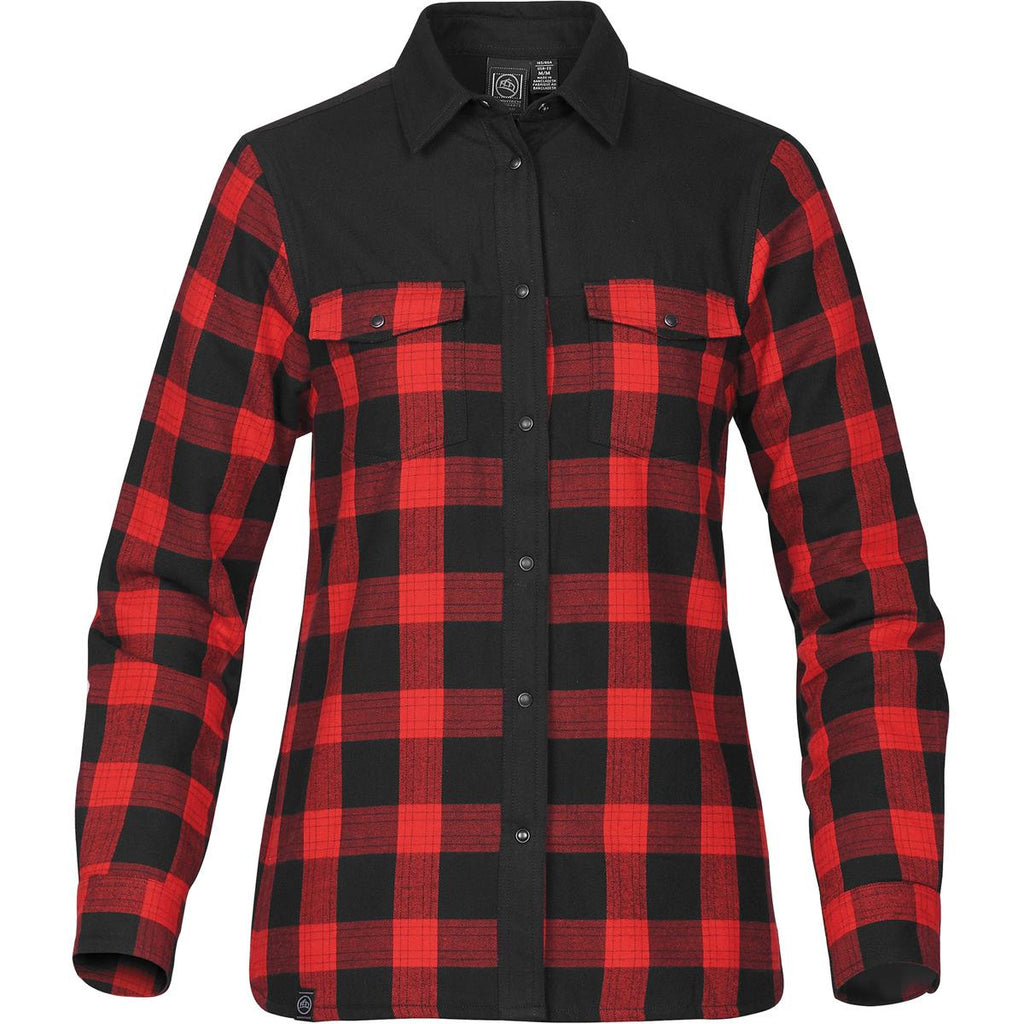 Women's Logan Thermal Shirt - Navy Plaid
