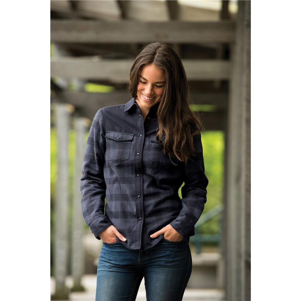 Women's Logan Thermal Shirt - Carbon Plaid