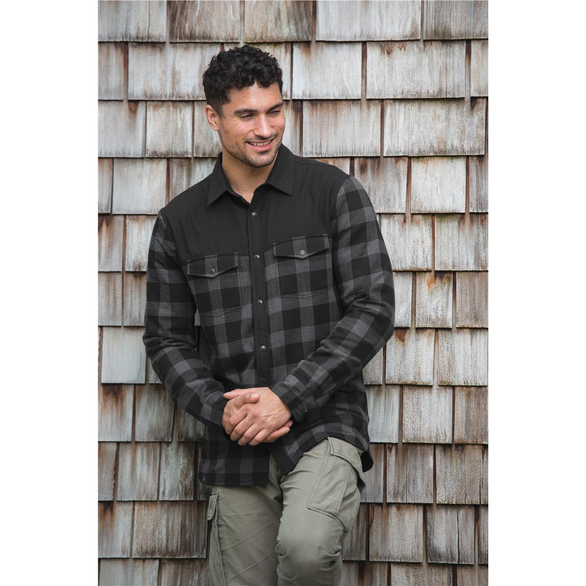Men's Logan Thermal Shirt - Carbon Plaid