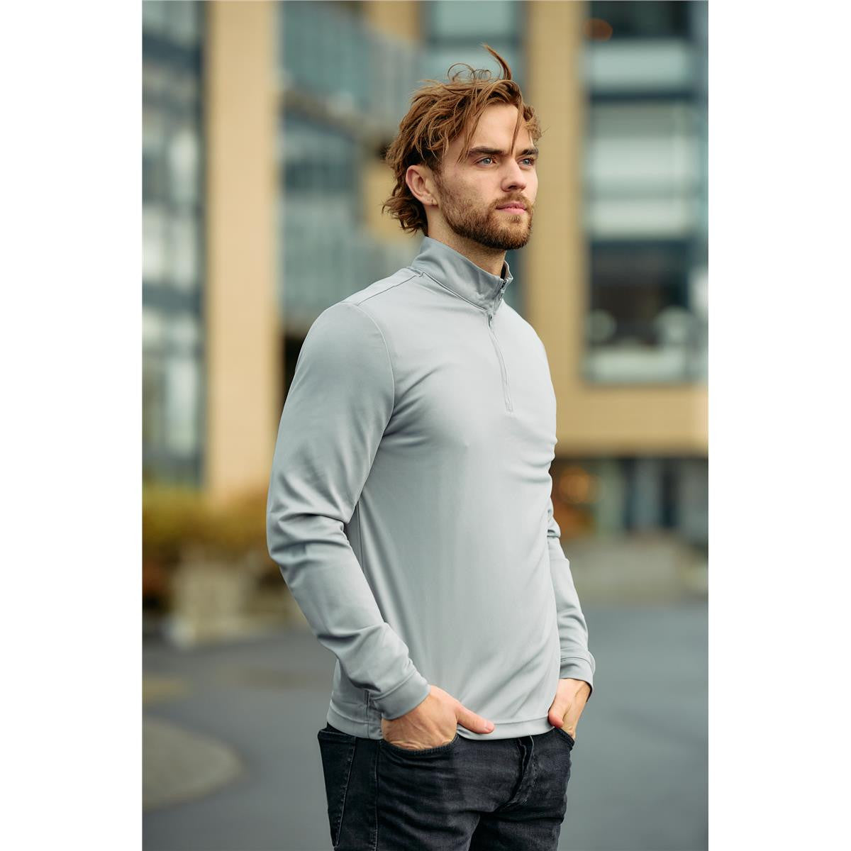 Men's Monterey 1/4 Zip Pullover - Granite