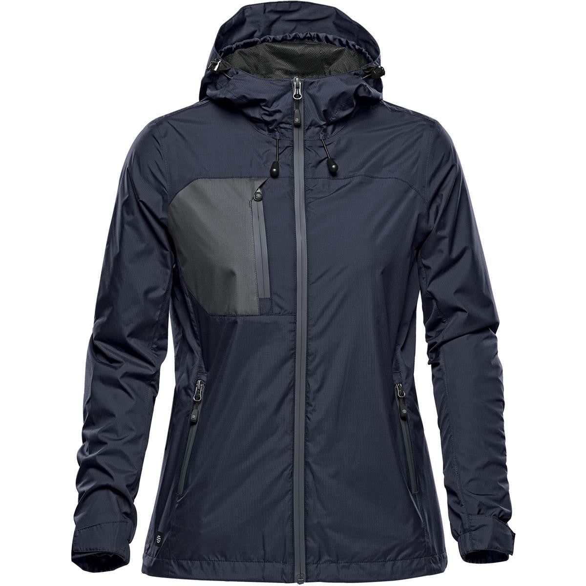 Women's Olympia Shell - Black / Azure Blue