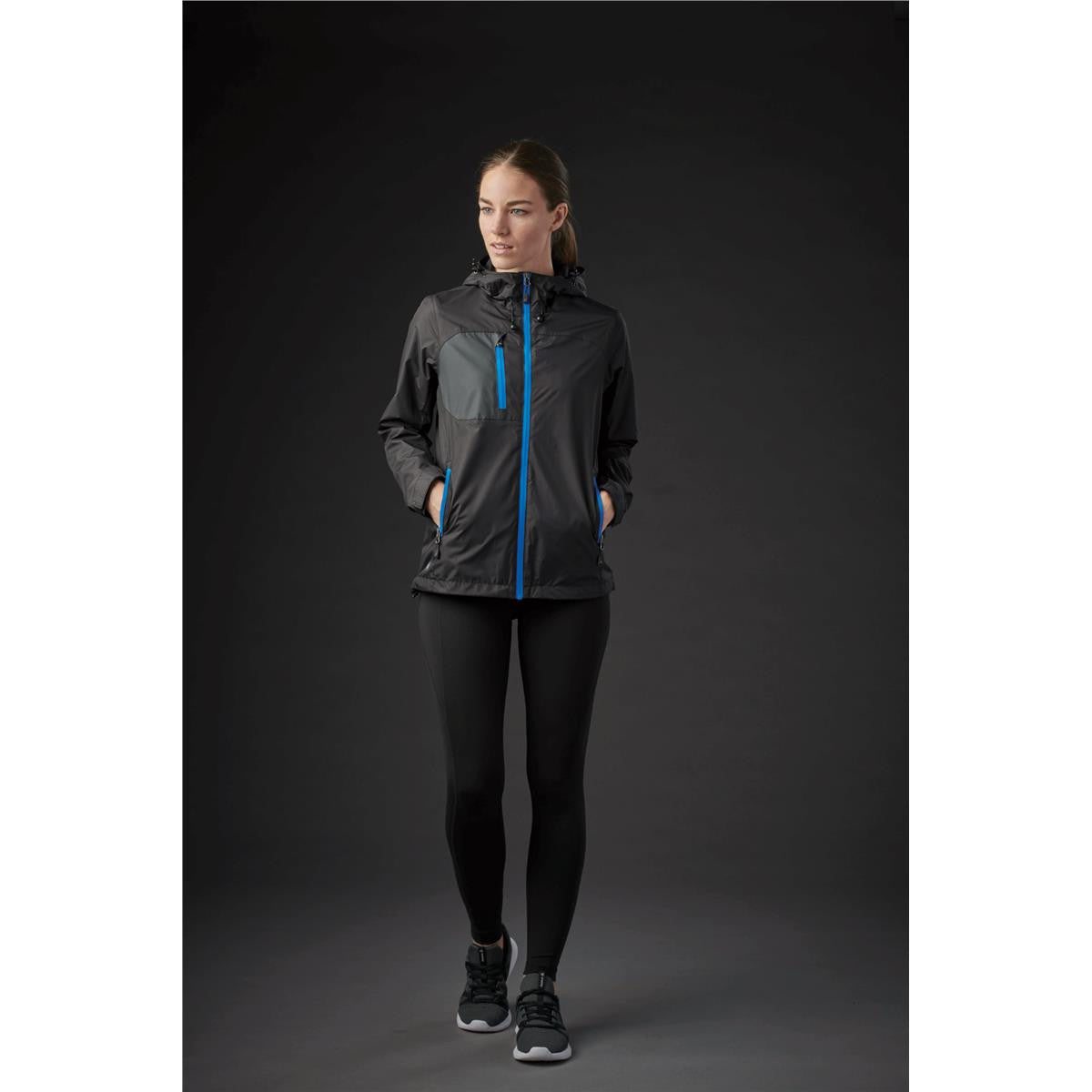 Women's Olympia Shell - Black / Bright Red