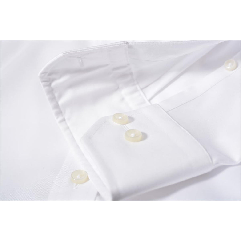 Green Bow 01 Men's Shirt - White