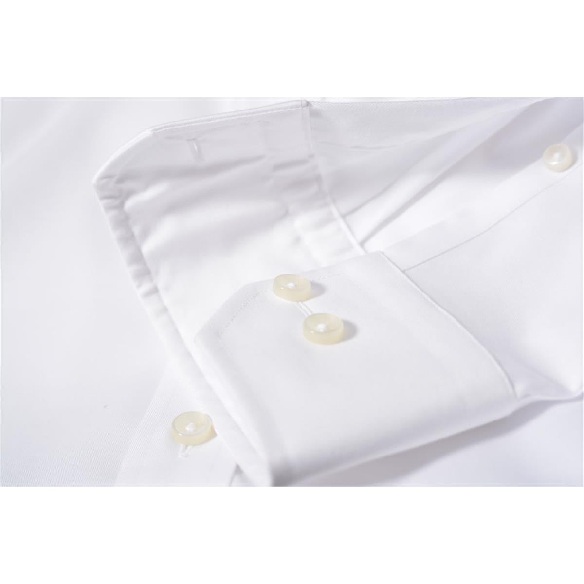 Green Bow 01 Men's Shirt - White