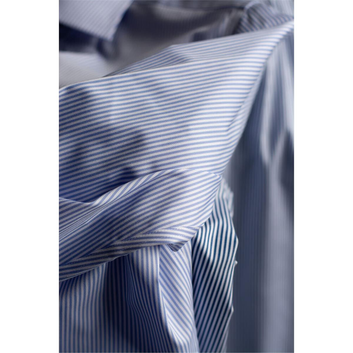 Yellow Bow 50 Men's Shirt - Navy Stripe