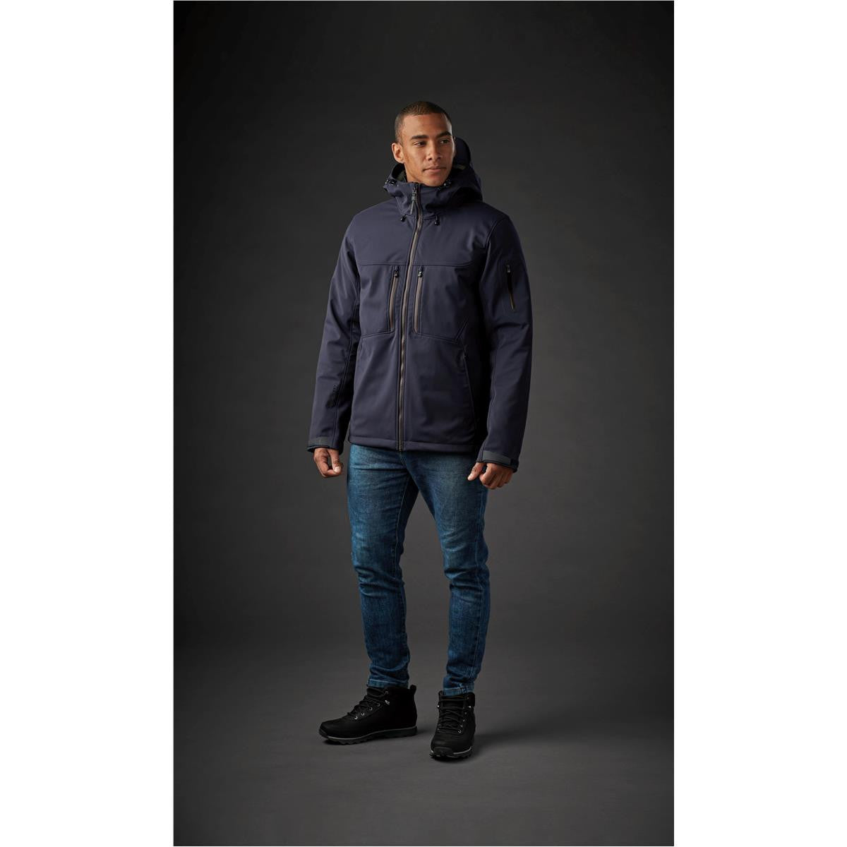 Men's Epsilon System Jacket - Charcoal Twill