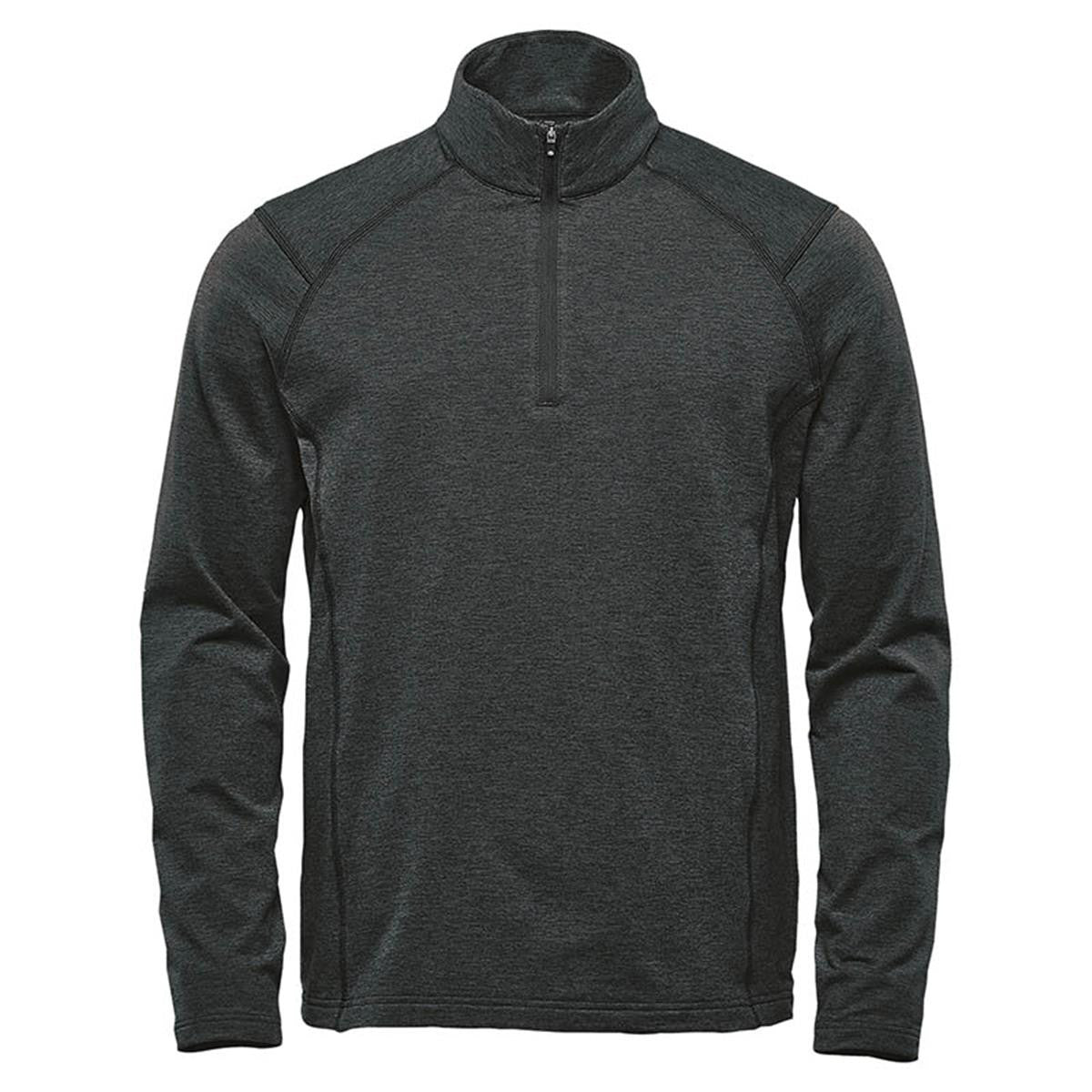 Men's Treeline Performance 1/4 Zip Pullover - Black
