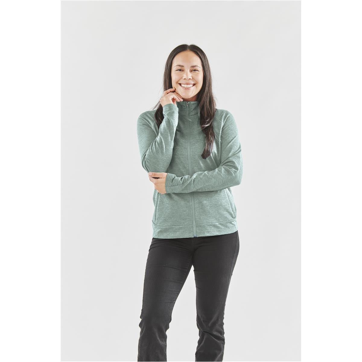 Women's Treeline Performance Jacket - Ice Blue Heather