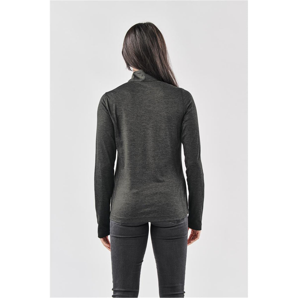 Women's Milano 1/4 Zip Pullover - Charcoal Heather