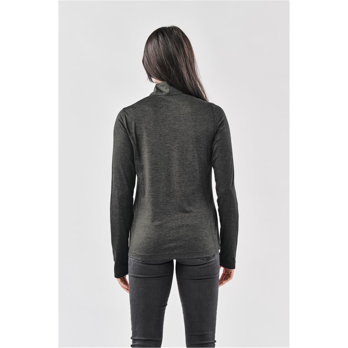 Women's Milano 1/4 Zip Pullover - Charcoal Heather