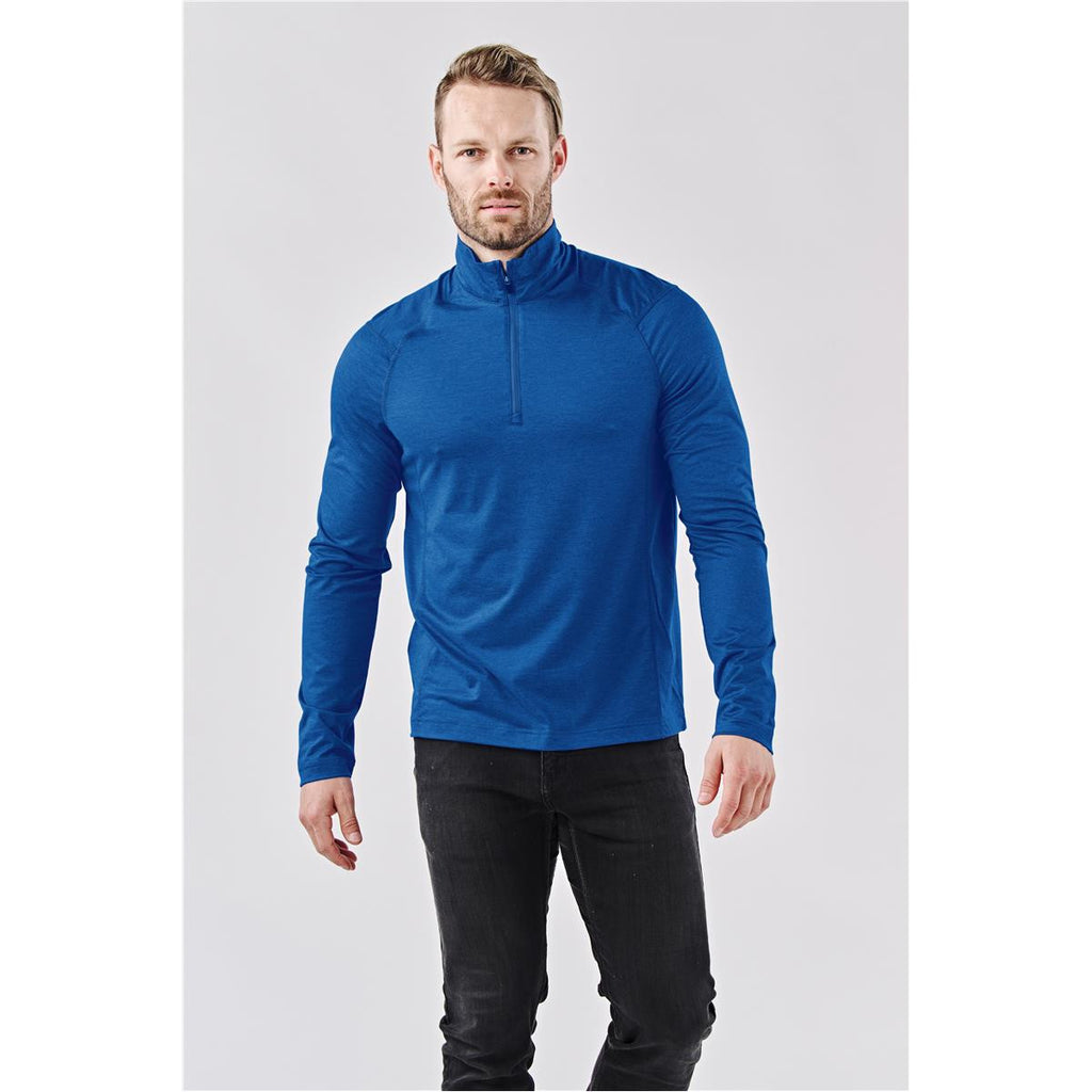 Men's Milano 1/4 Zip Pullover - Sage Green Heather
