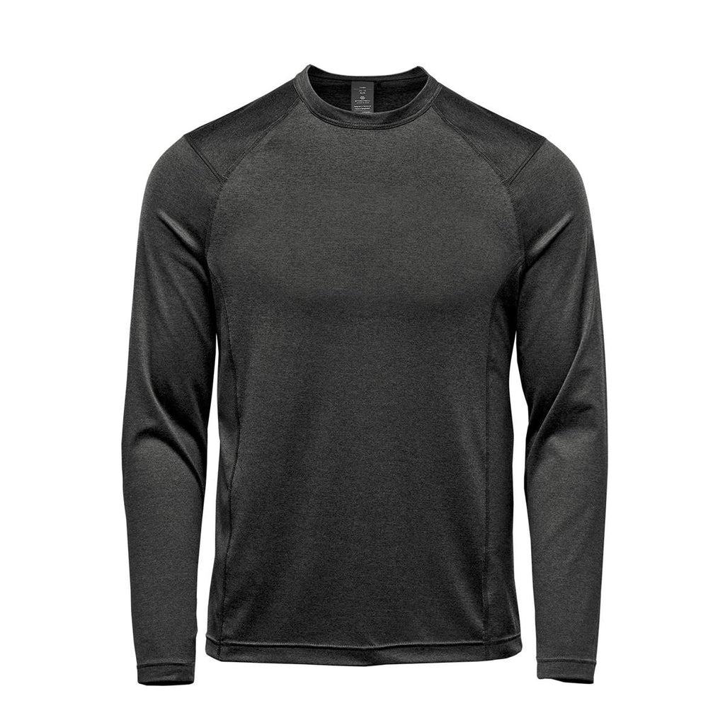 Men's Milano L/S Crew Neck - Black