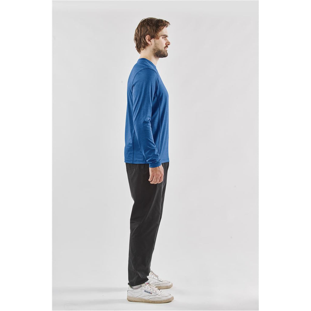 Men's Milano L/S Crew Neck - Sage Green Heather