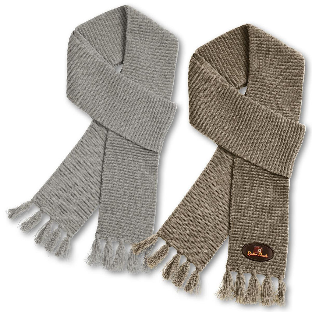 Ruga Knit Scarf - Grey