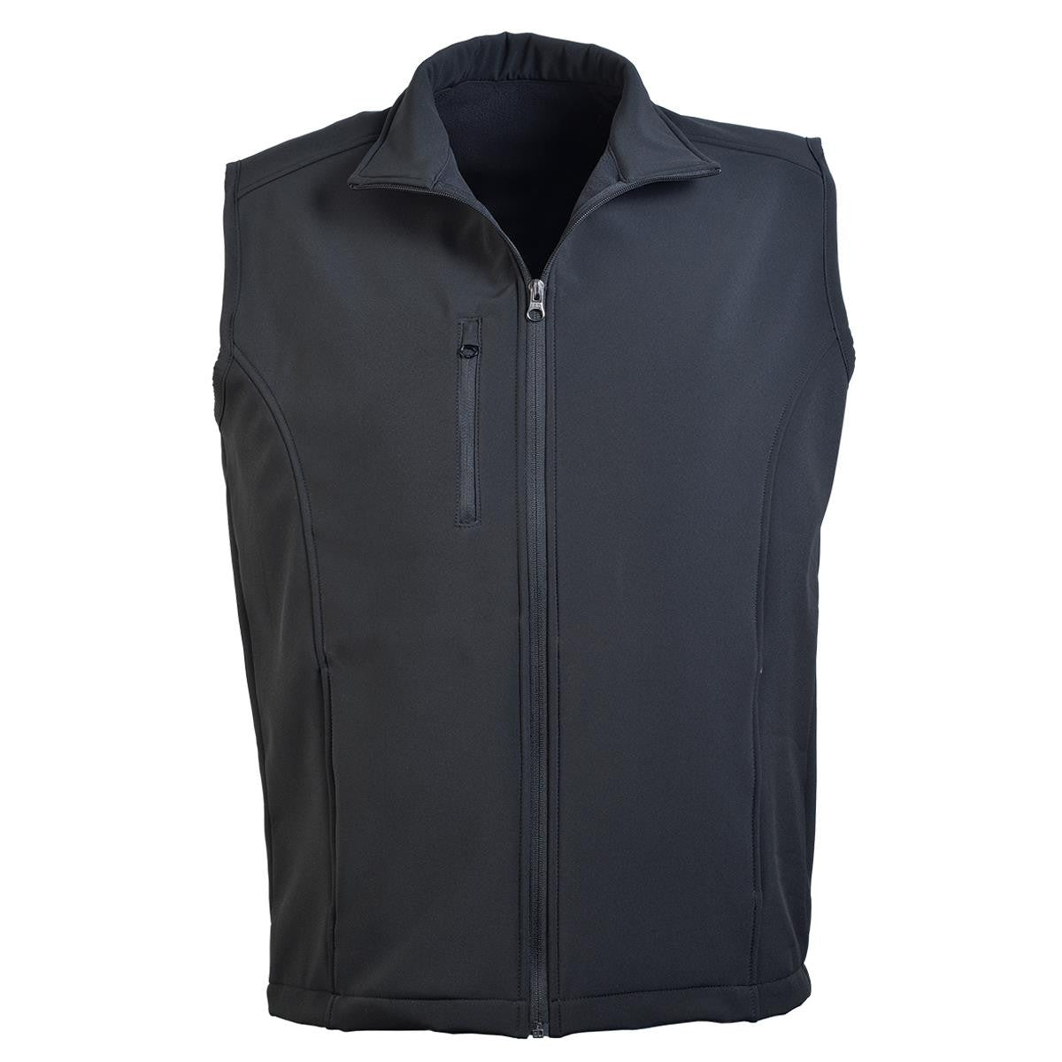 The Softshell Vest - Black / Black