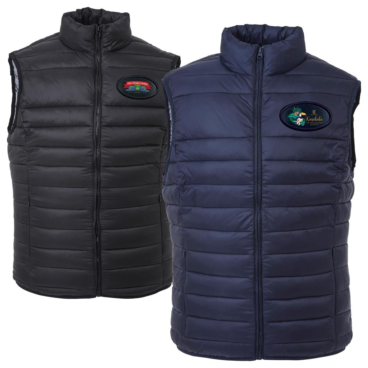 Women's Puffer Vest - Black