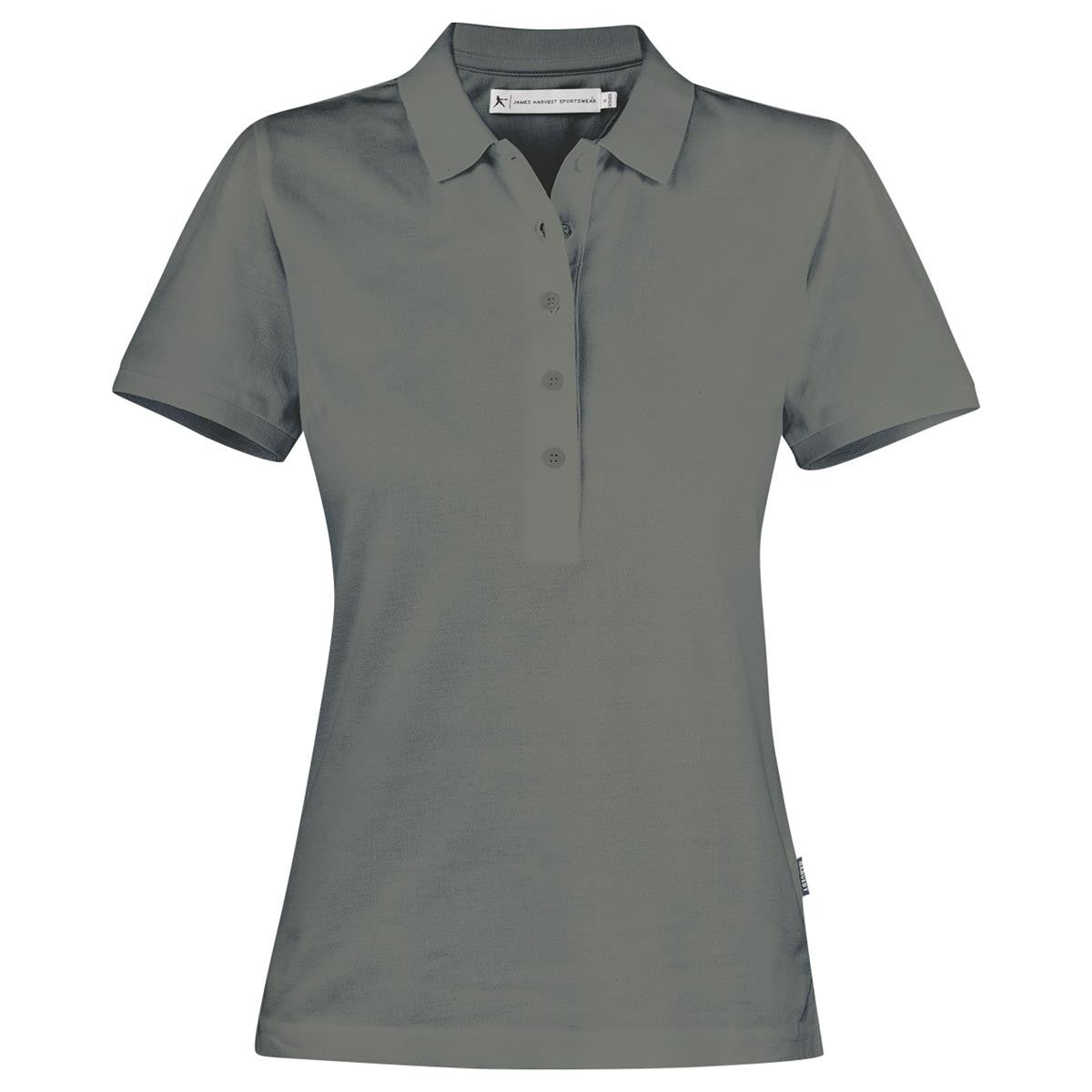 Neptune Women's Cotton Polo - Black