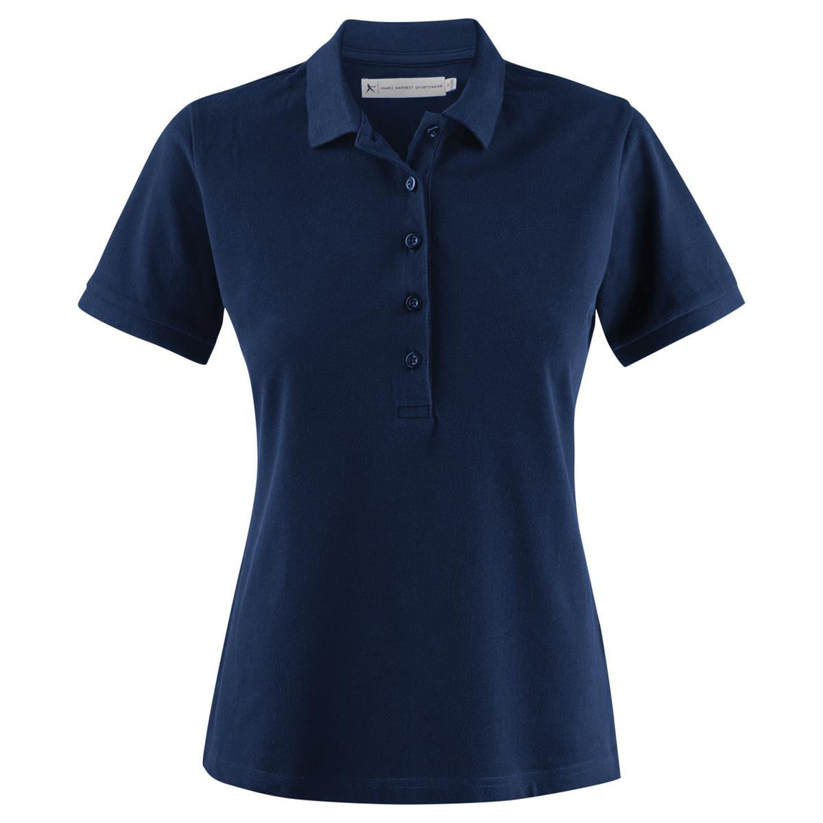 Neptune Women's Cotton Polo - Petrol