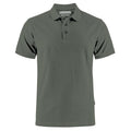 Neptune Regular Men's Cotton Polo - Anthracite