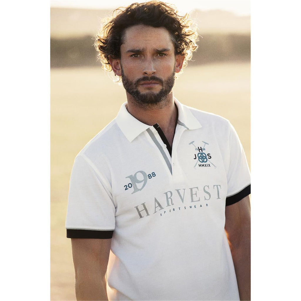 Anderson Men's Cotton Polo - White