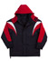 JK28 BATHURST Tri-colour Jacket With Hood Unisex