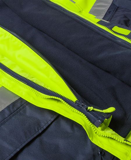 JB's Hi Vis (D+N) Long Line 4 in 1 Jacket