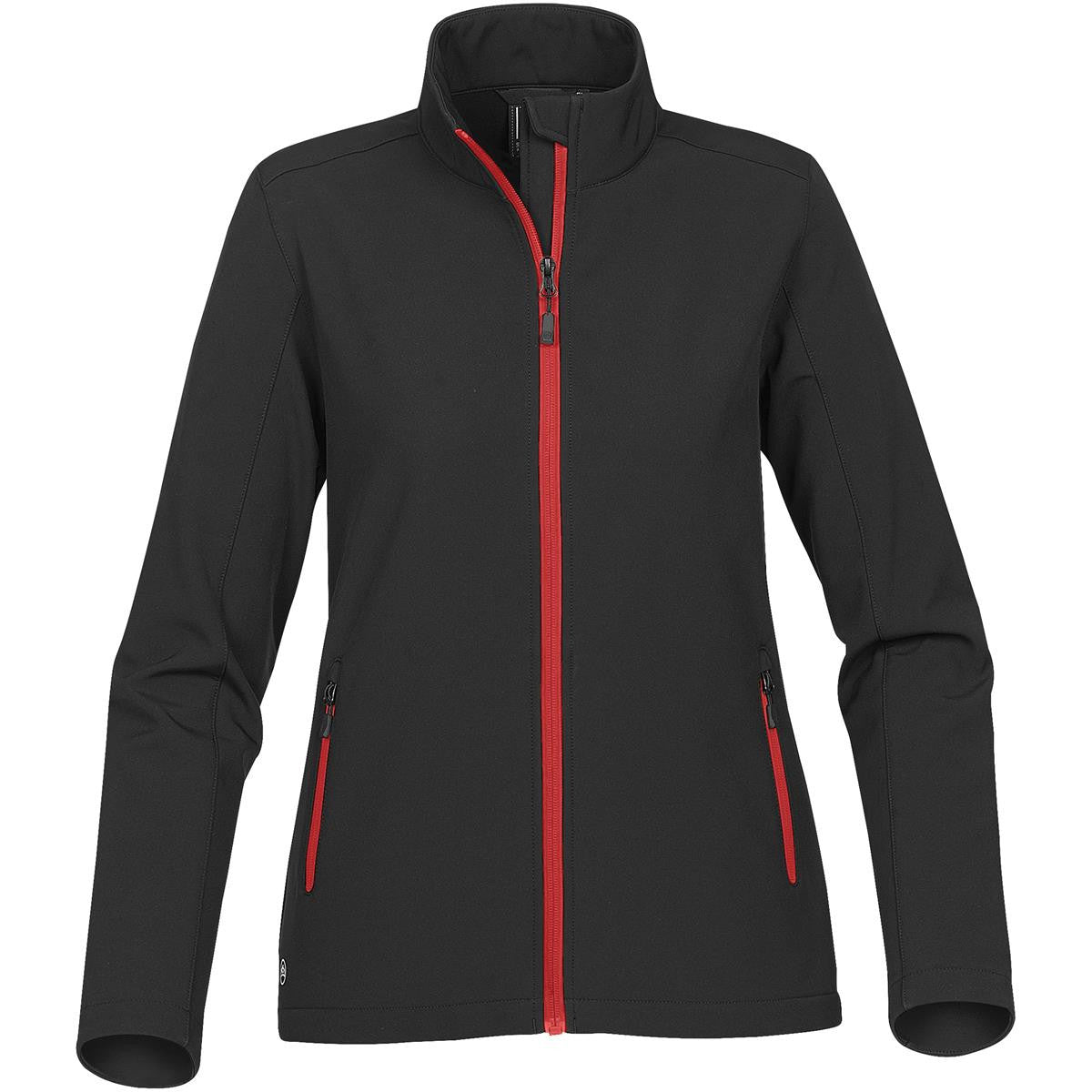 Women's Orbiter Softshell - Black / Azure Blue