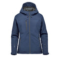 Women's Orbiter Insulated Softshell - Black / Azure Blue