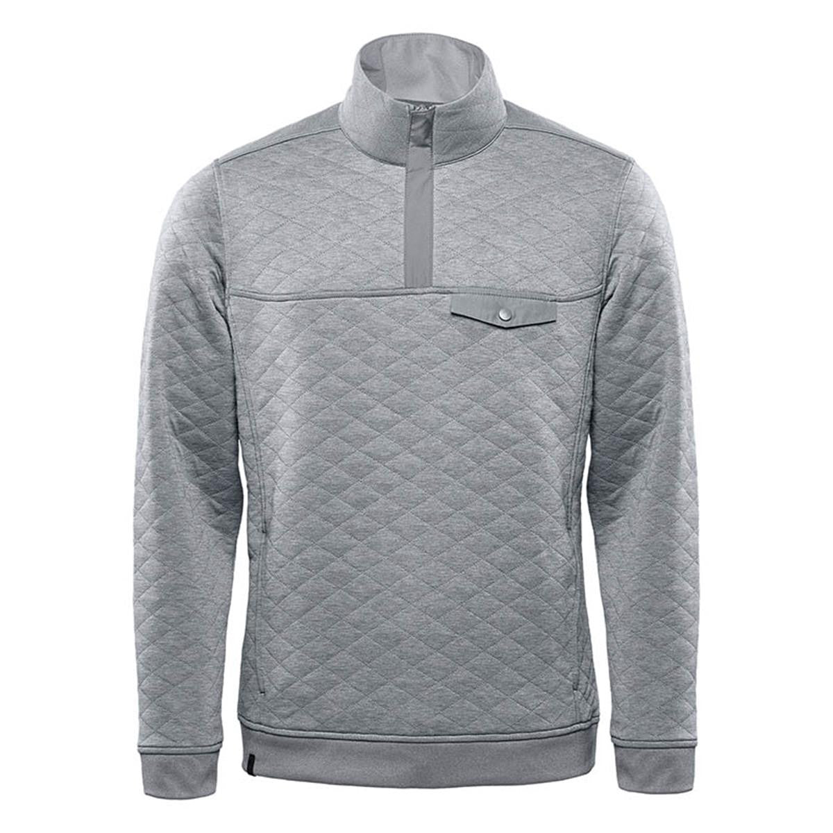Men's Montebello Thermal 1/4 Zip Pullover - Steel Blue