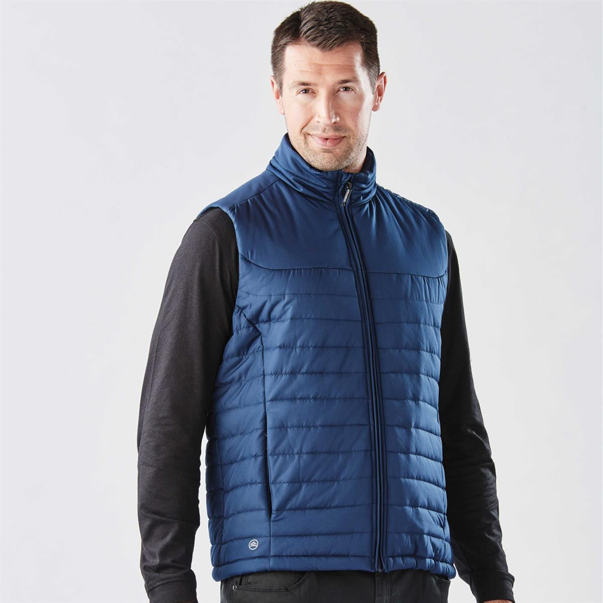 Men's Nautilus Quilted Vest - Black
