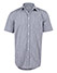 M7300S Men’s Gingham Check Short Sleeve Shirt