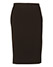 M9472 Women's Poly/Viscose Stretch Stripe Mid Length Lined Pencil Skirt