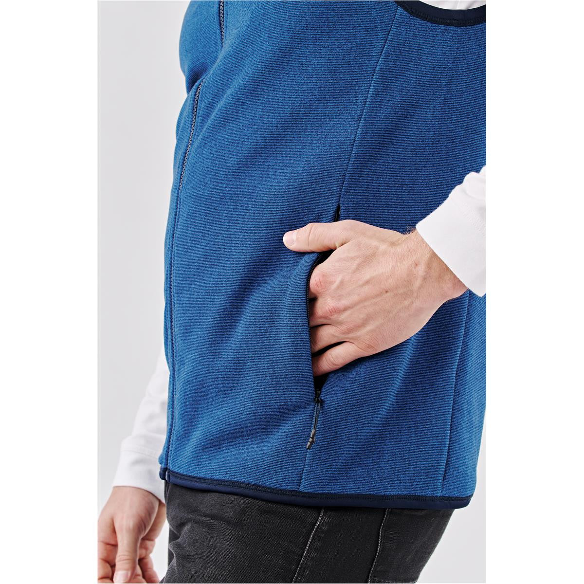 Men's Novarra Vest - Classic Blue Stripe