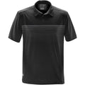 Men's Wavelength Polo - Black / Bright Red