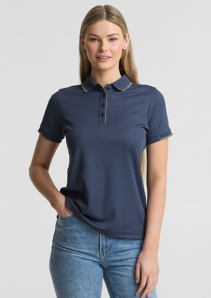 Womens Focus Short Sleeve Polo