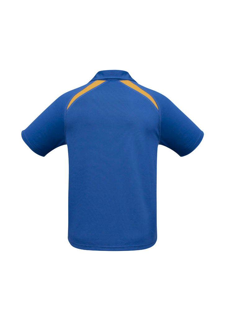 Mens Splice Short Sleeve Polo